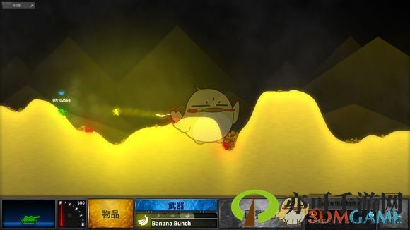 《ShellShock Live》特色武器，香蕉弹冲击力解析